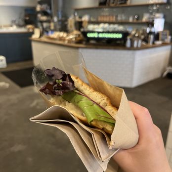 Cafe Hitchcock - Grabbing a turkey sandwich for lunch nom nom - New American Near Me - Seattle, Washington