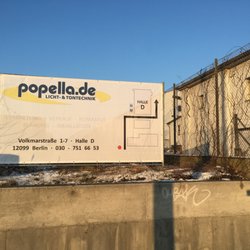 Licht- & Tontechnik Popella - Zufahrt über Ullsteinstr. 62