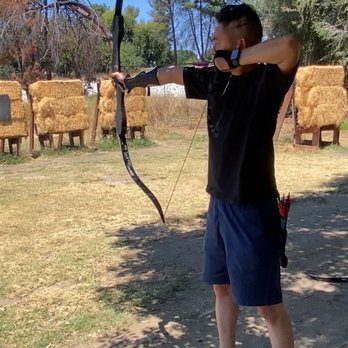 Woodley Park Archers - My first time trying out Archery with assistance from Cyril. - Archery Near Me - Van Nuys, California Woodley Park Archers - My first time trying out Archery with assistance from Cyril. - Archery Near Me - Van Nuys, California