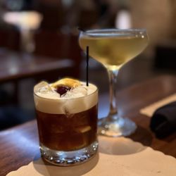 Bone and Broth - Amaro Sour & a Dirty Marrini