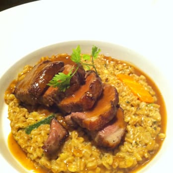 Brasserie Joël - Roast Rump of Lamb /w spelt grain, vegetable tagine and spice jus - Brasseries Near Me - London, XGL Brasserie Joël - Roast Rump of Lamb /w spelt grain, vegetable tagine and spice jus - Brasseries Near Me - London, XGL