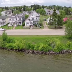 Waterfront Harbour - Aerial View from the Lake