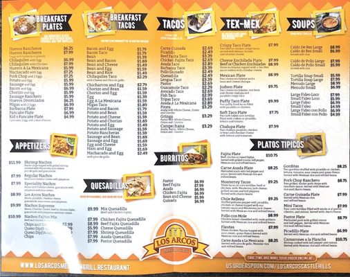 Menu photo 3 Los Arcos Mexican Grill Castle Hills, TX Menu photo 3 Los Arcos Mexican Grill Castle Hills, TX