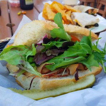 Weather Center Cafe - Noreaster. Turkey, avocado, tomato, red onion, greens, creamy bleu cheese dressing. - Cafes Near Me - Sheboygan, Wisconsin Weather Center Cafe - Noreaster. Turkey, avocado, tomato, red onion, greens, creamy bleu cheese dressing. - Cafes Near Me - Sheboygan, Wisconsin