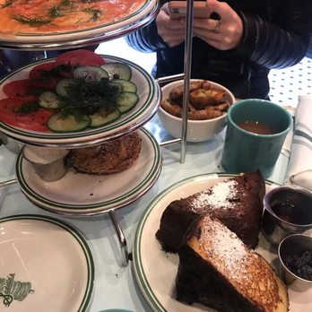 Sadelle's - House salmon with everything bagel and French toast - Bakeries Near Me - New York, New York Sadelle's - House salmon with everything bagel and French toast - Bakeries Near Me - New York, New York
