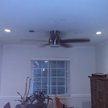 S&B Electric - New ceiling fan with 2 new cans (removed those very hot halogen cans ) - Electricians Near Me - Concord, California S&B Electric - New ceiling fan with 2 new cans (removed those very hot halogen cans ) - Electricians Near Me - Concord, California