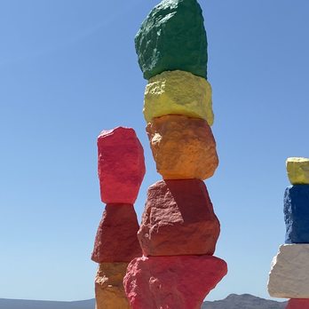 Seven Magic Mountains - Public Art Near Me - Las Vegas, Nevada