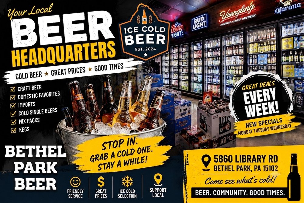 Bethel Park Beer & Tobacco Outlet Logo