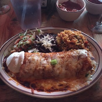 Jose Tejas - Chicken Burro with black beans and rice. ($9) - Cajun/Creole Near Me - Iselin, New Jersey