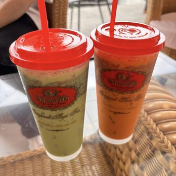 ChaTraMue Original Thai Tea - Thai green milk tea & Original thai tea - Bubble Tea Near Me - Los Angeles, California