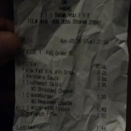 Companion crumpled receipt... Like I wasn't going to photograph it! Companion crumpled receipt... Like I wasn't going to photograph it!