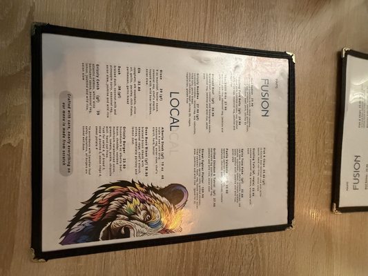 Menu photo 4 Mad Grizzly Jasper, AB