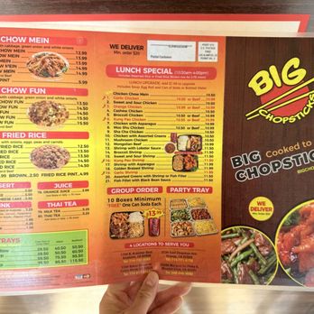 Big Chopsticks - Menu - Chinese Near Me - Anaheim, California