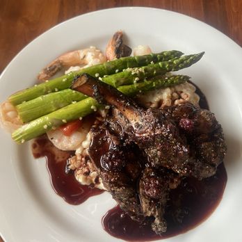 Hunters Chophouse - Elk Chops & Shrimp* - Steakhouses Near Me - Estes Park, Colorado