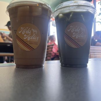 Hola Adios Coffeeshop - Pumpkin Latte it's the season and Matcha - Coffee & Tea Near Me - Costa Mesa, California Hola Adios Coffeeshop - Pumpkin Latte it's the season and Matcha - Coffee & Tea Near Me - Costa Mesa, California