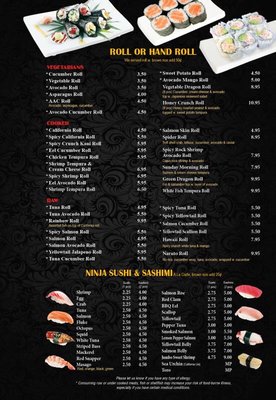 Menu photo 2 Ninja Sushi Clark, NJ
