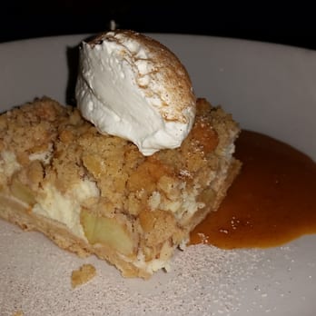 The Optimist - Apple and cheesecake with grape nut strudel - Seafood Near Me - Atlanta, Georgia