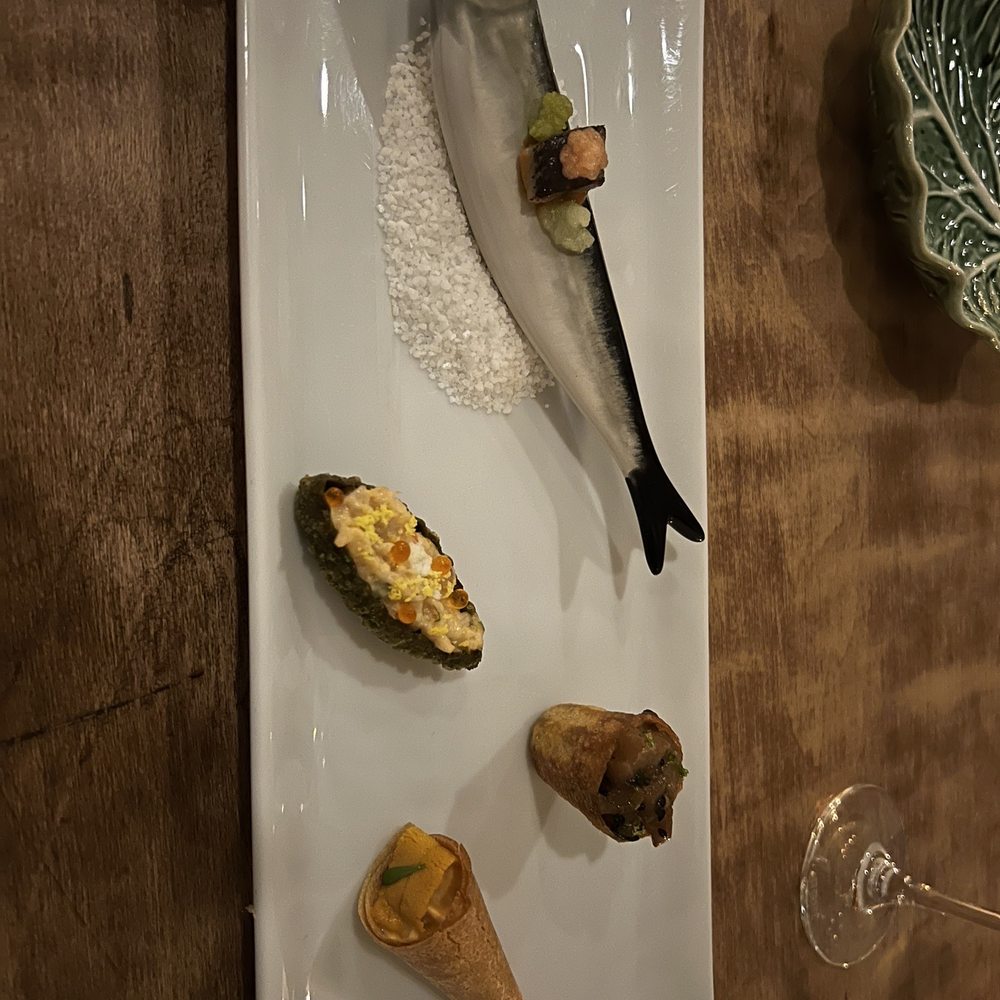 ADEGA Restaurant - Seafood sample - Portuguese Near Me - San Jose, California