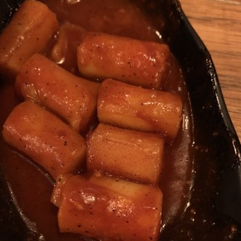Take31 - Complementary spicy rice cakes - Korean Near Me - New York, New York