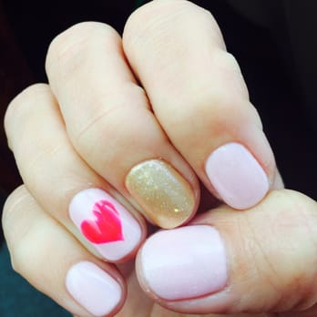 Four Seasons Nails Salon - Valentine's nails by Betty - Nail Salons Near Me - Millbrae, California
