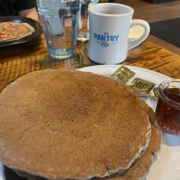 Blue Corn Pancakes Combo