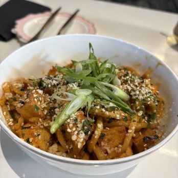 Breaking Dawn Brunch - Garlic noodle with tofu - Breakfast & Brunch Near Me - Los Gatos, California