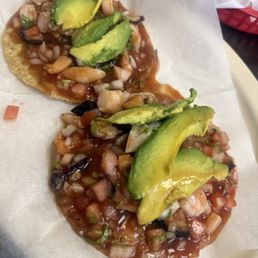 2 Tostadas Mixtas 2 Tostadas Mixtas