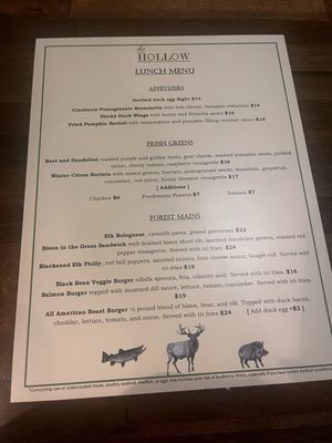 Menu photo 5 The Hollow Columbia, SC