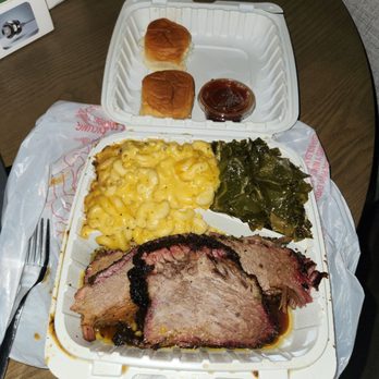 Daddy O's Smokehouse - 1 meat, 2 sizes: brisket, collard greens, mac & cheese, and 2 rolls - Caterers Near Me - Rancho Cordova, California Daddy O's Smokehouse - 1 meat, 2 sizes: brisket, collard greens, mac & cheese, and 2 rolls - Caterers Near Me - Rancho Cordova, California