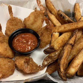 The Boardwalk Grill - My fried shrimp with the fresh cut boardwalk fries were excellent! - Seafood Near Me - Madeira Beach, Florida The Boardwalk Grill - My fried shrimp with the fresh cut boardwalk fries were excellent! - Seafood Near Me - Madeira Beach, Florida