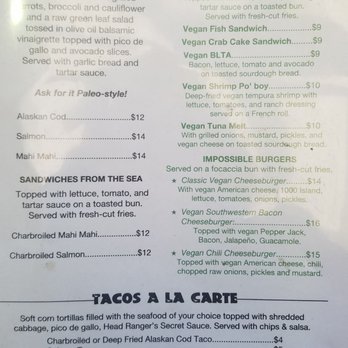 Seed Ranger - Menu 2 - Vegan Near Me - Ventura, California Seed Ranger - Menu 2 - Vegan Near Me - Ventura, California