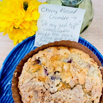 Forget Me Not - Cherry almond clafoutis (baked custard) - Bakeries Near Me - Dallas, Texas