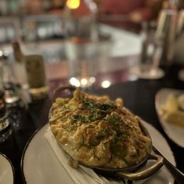 a plate of food on a table