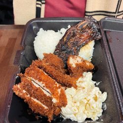 Aunty's Hawaiian Kitchen - Riverton - Katsu and Kalbi combo