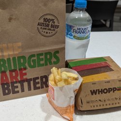 Hungry Jack's - Whopper meal