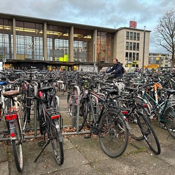 Heidelberg Hauptbahnhof - So. Many. Bicycles! - Train Stations Near Me - Heidelberg, BW