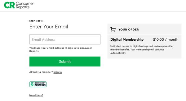 Consumer Reports by null