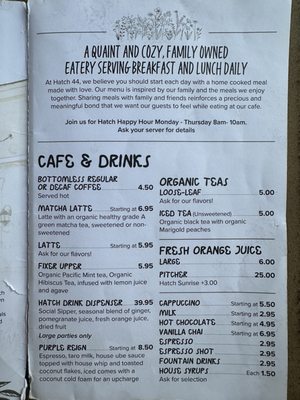 Menu photo 4 Hatch 44 Cafe Metuchen, NJ Menu photo 4 Hatch 44 Cafe Metuchen, NJ