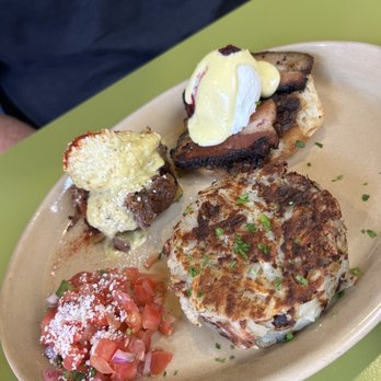 Snooze, an A.M. Eatery - Benny duo - Breakfast & Brunch Near Me - San Diego, California Snooze, an A.M. Eatery - Benny duo - Breakfast & Brunch Near Me - San Diego, California