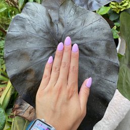 Full set + gel polish (#727 DND Pixie) $45 Full set + gel polish (#727 DND Pixie) $45