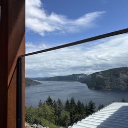 Malahat Chalet - View from the patio