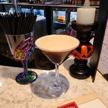 Red Bridge Bistro - Espresso martini - yum! - Comfort Food Near Me - Cicero, Indiana