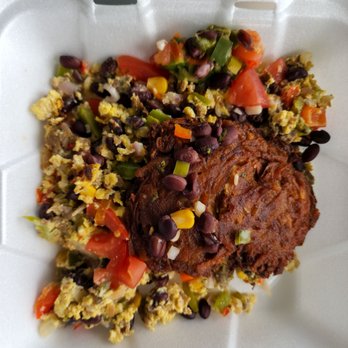 The Angry Egg - Mediterannean scramble - Breakfast & Brunch Near Me - Manchester, Connecticut