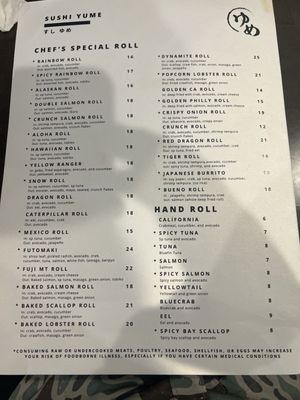 Menu photo 6 Sushi Yume Round Rock, TX