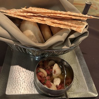 Don Vito's - Bread basket. Complimentary to each table. Crackers and variety of rolls with garlic/tomato sauce. - Italian Near Me - Las Vegas, Nevada