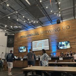Millennial Brewing Company - Bar area
