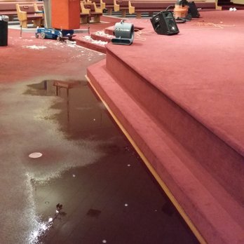 Water Damage Clean - 26,000 square foot church flood we dried in just a few days - Damage Restoration Near Me - Plantation, Florida Water Damage Clean - 26,000 square foot church flood we dried in just a few days - Damage Restoration Near Me - Plantation, Florida