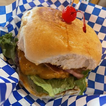 Burger Nation - Hawaiian burger. Holy pineapple ring, it's good! Sweet and savory! - Burgers Near Me - Houston, Texas Burger Nation - Hawaiian burger. Holy pineapple ring, it's good! Sweet and savory! - Burgers Near Me - Houston, Texas