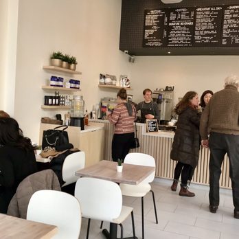 CHALAIT - The seating area (both sides) - Coffee & Tea Near Me - New York, New York