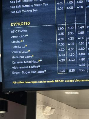85°C Degrees Bakery Cafe by null